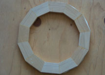 Example of perfect segmented ring miters